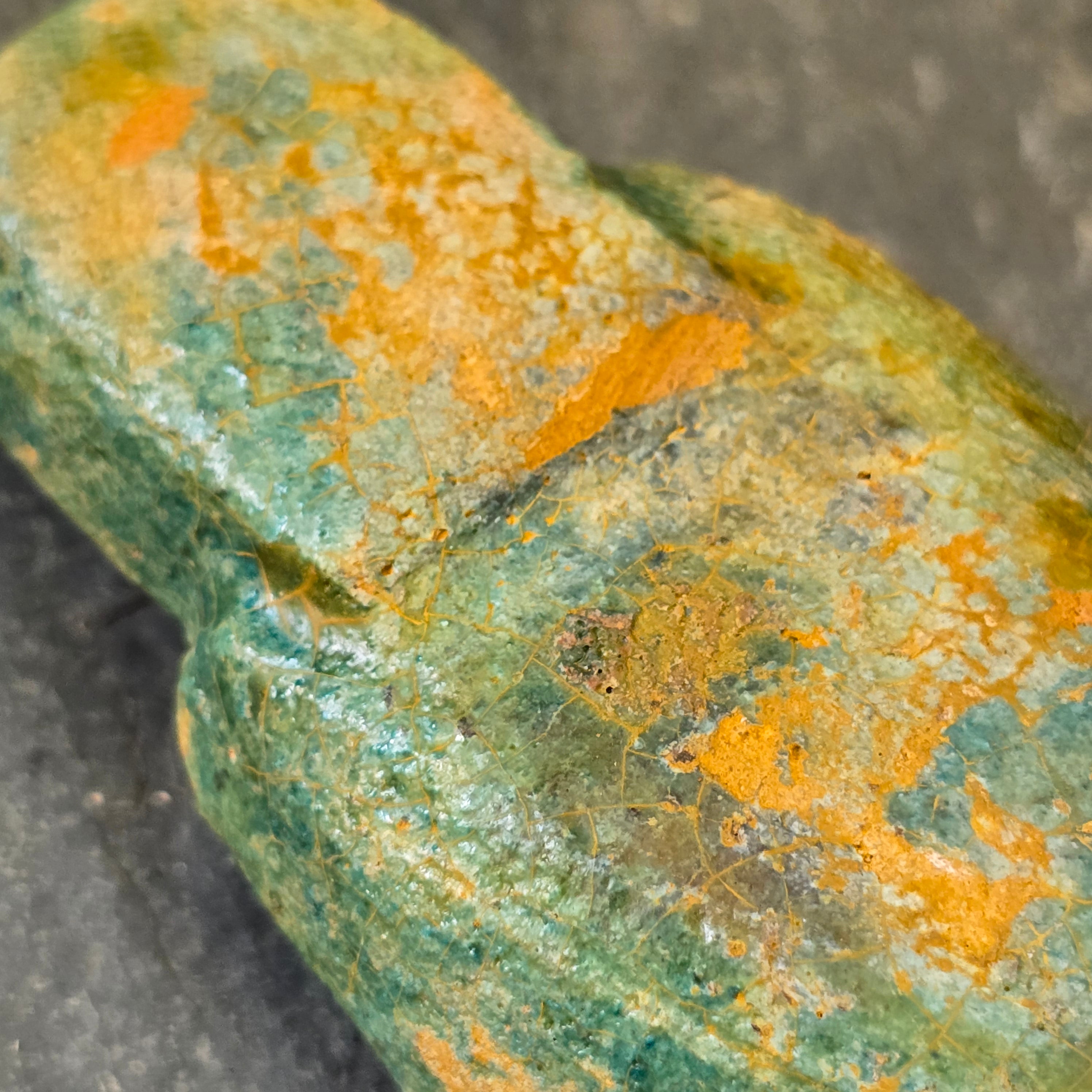 Ancient Egyptian Green Faience Ushabti Antique Egypt Funerary Figure