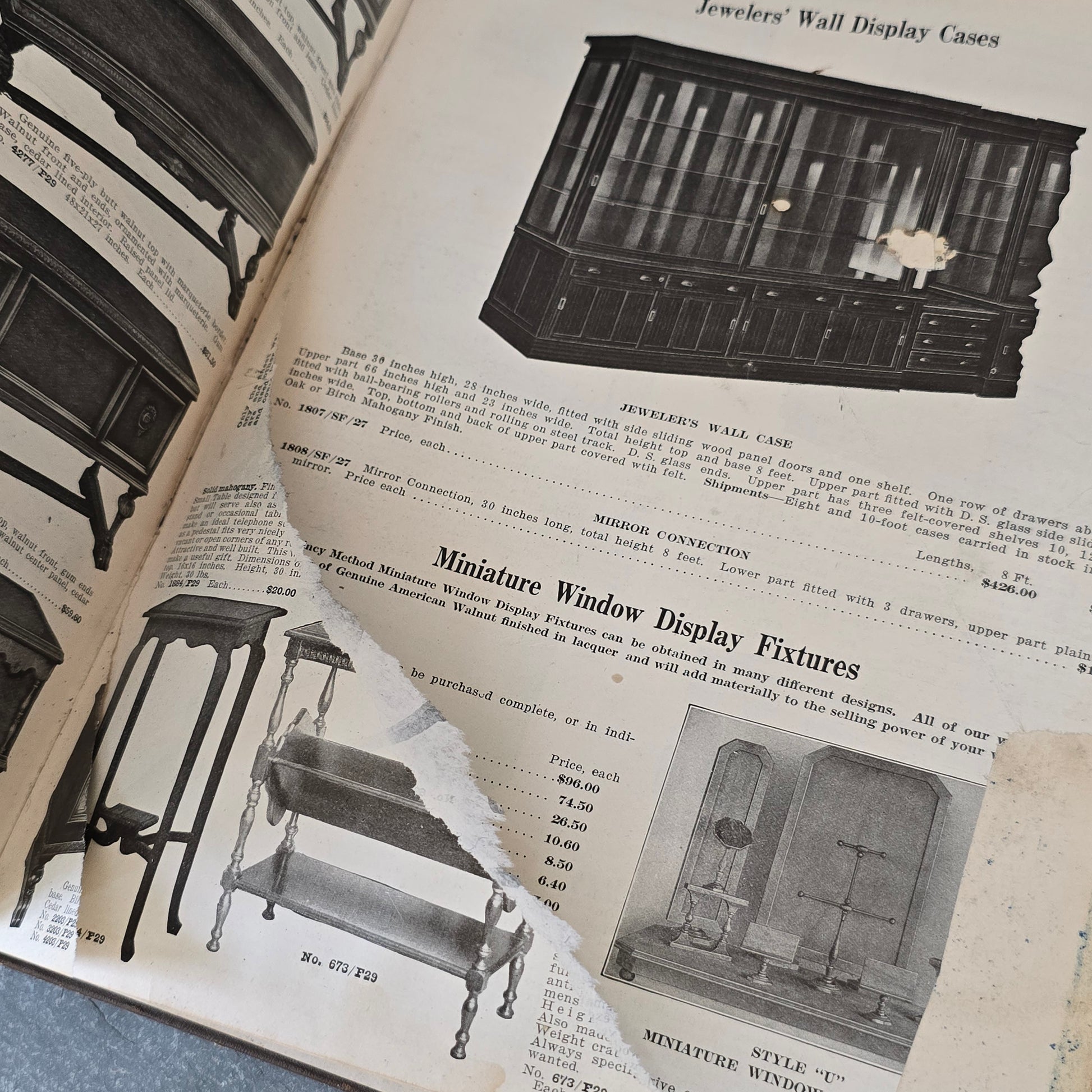 1929 A.C. Becken Company Annual Jewelers Catalog Book Jewelry Housewares Watches