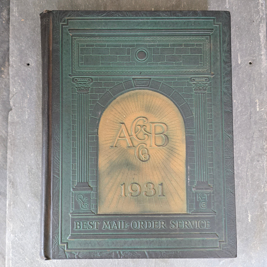 1931 A.C. Becken Company Annual Jewelers Catalog Book Jewelry Housewares Watches