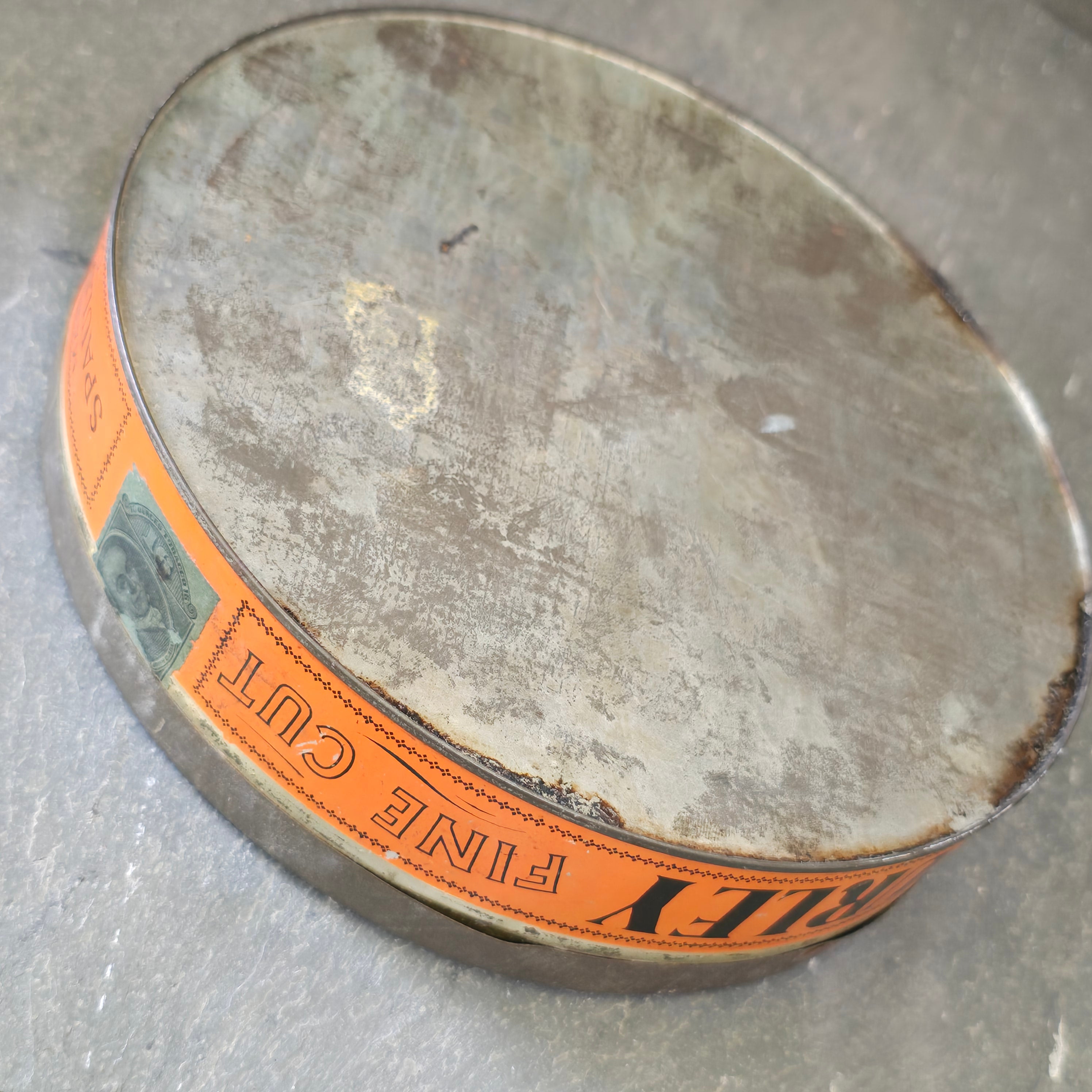 Spaulding & Merrick Dark Sweet Burley Fine Cut Tobacco Tin 1 Pound Can Chicago