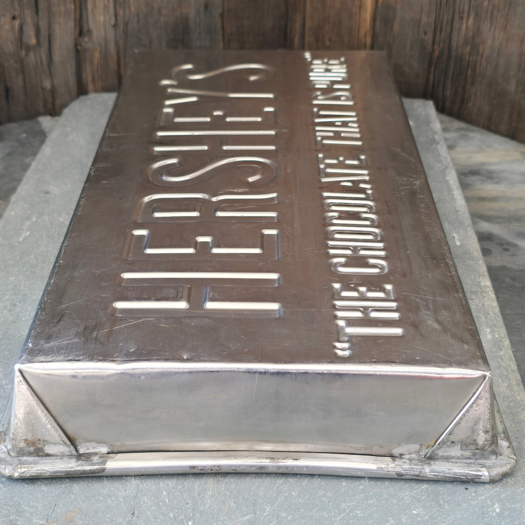 Large Vintage Hershey's Chocolate Bar Factory Industrial Candy Mold Pan 5 Pound