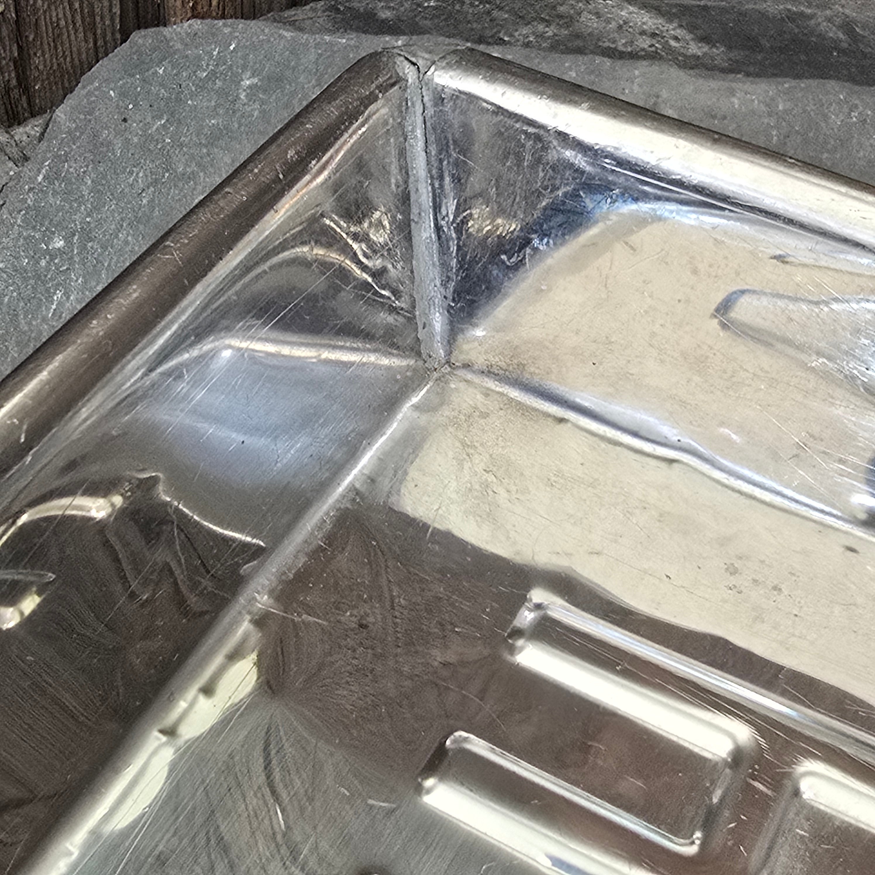 Large Vintage Hershey's Chocolate Bar Factory Industrial Candy Mold Pan 5 Pound