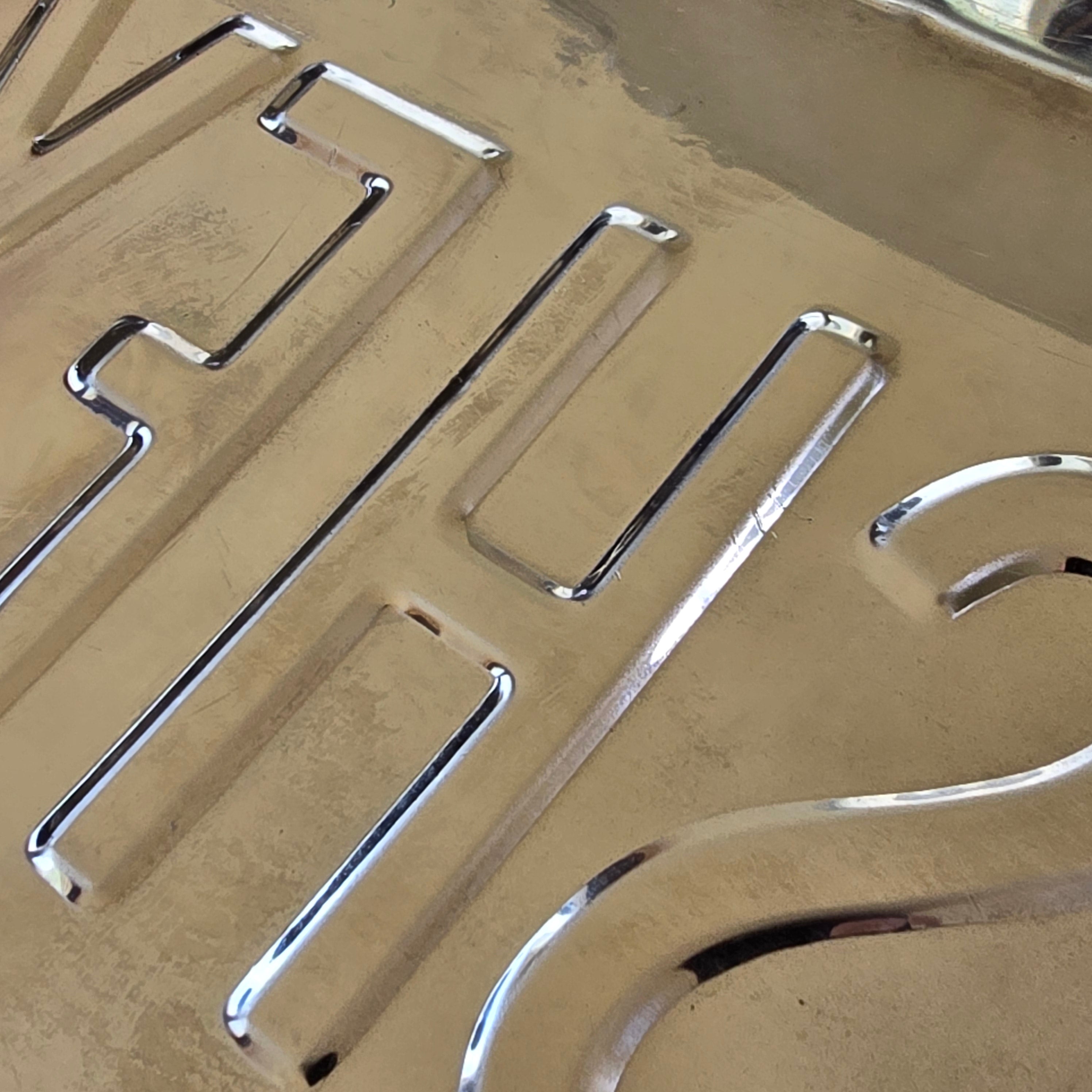 Large Vintage Commercial Hershey's Chocolate Bar Factory Candy Mold Pan 5 Pound