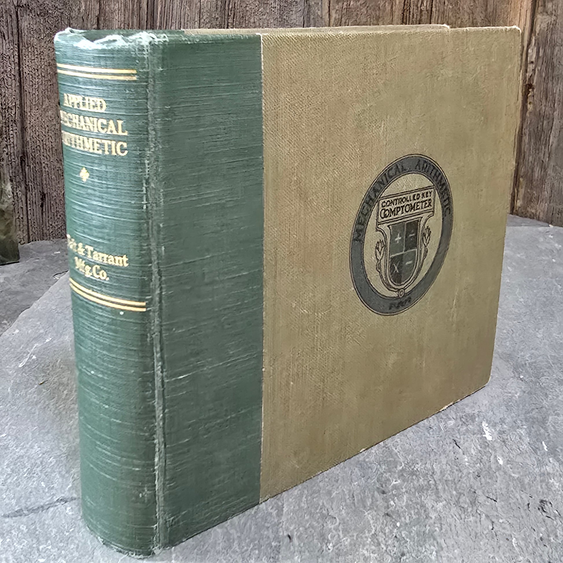 1920 Applied Mechanical Arithmetic as Practiced on the Comptometer Book Manual