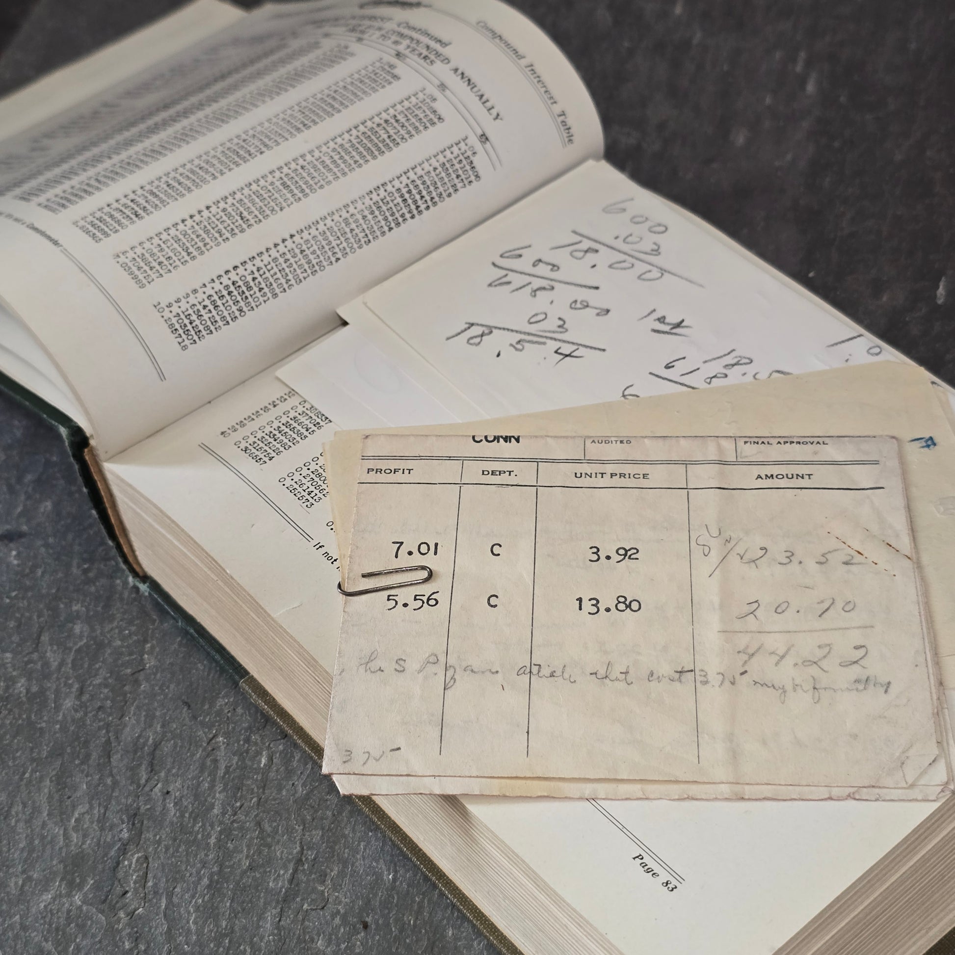 1920 Applied Mechanical Arithmetic as Practiced on the Comptometer Book Manual