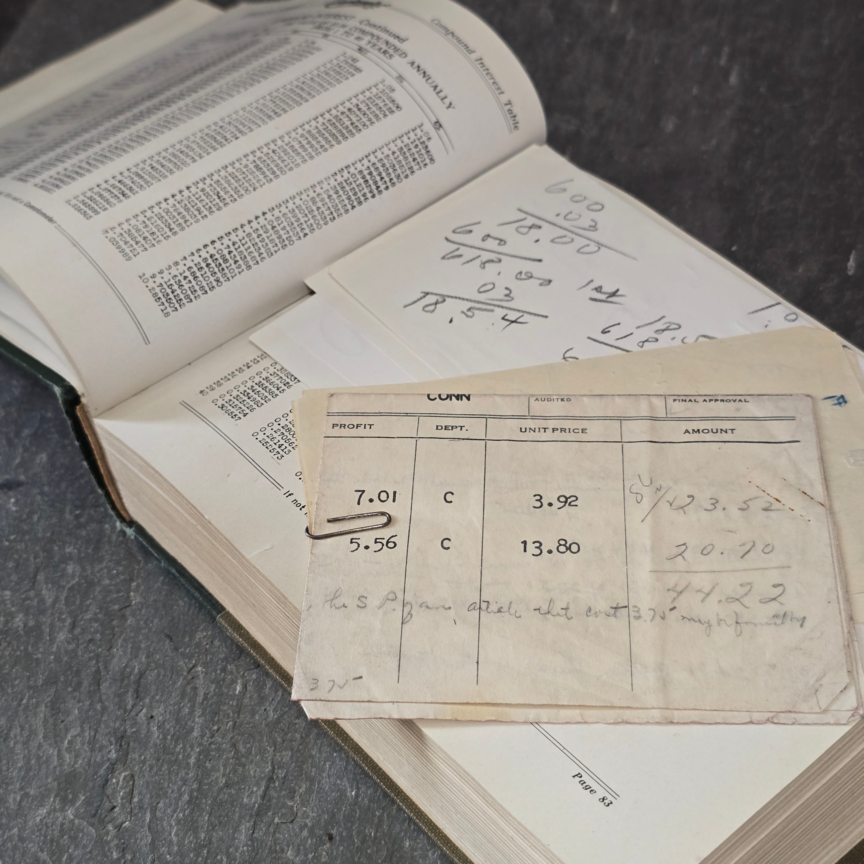 1920 Applied Mechanical Arithmetic as Practiced on the Comptometer Book Manual