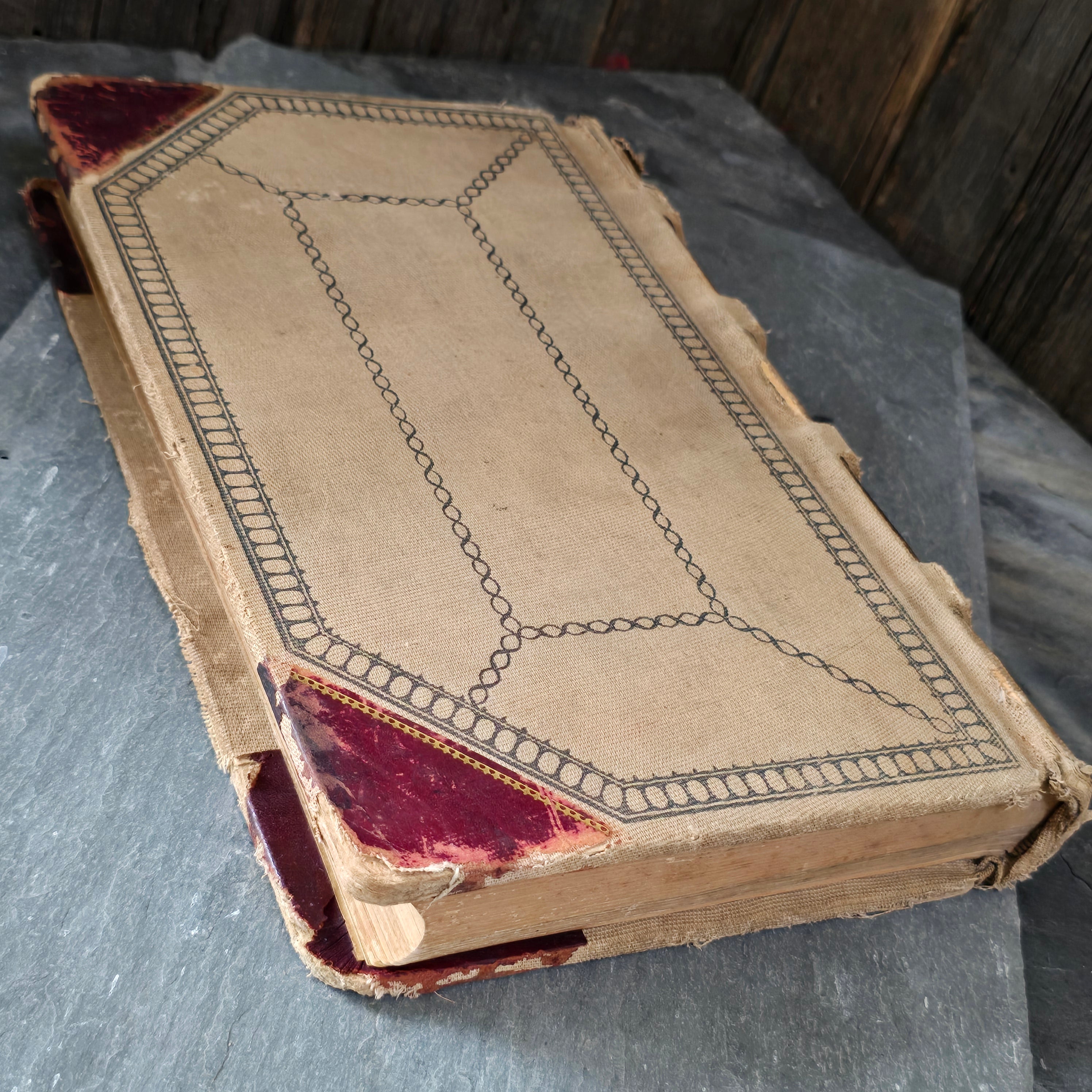 Antique Large Accounting Farming Ledger Angelica, New York Egg Farm Book 1909