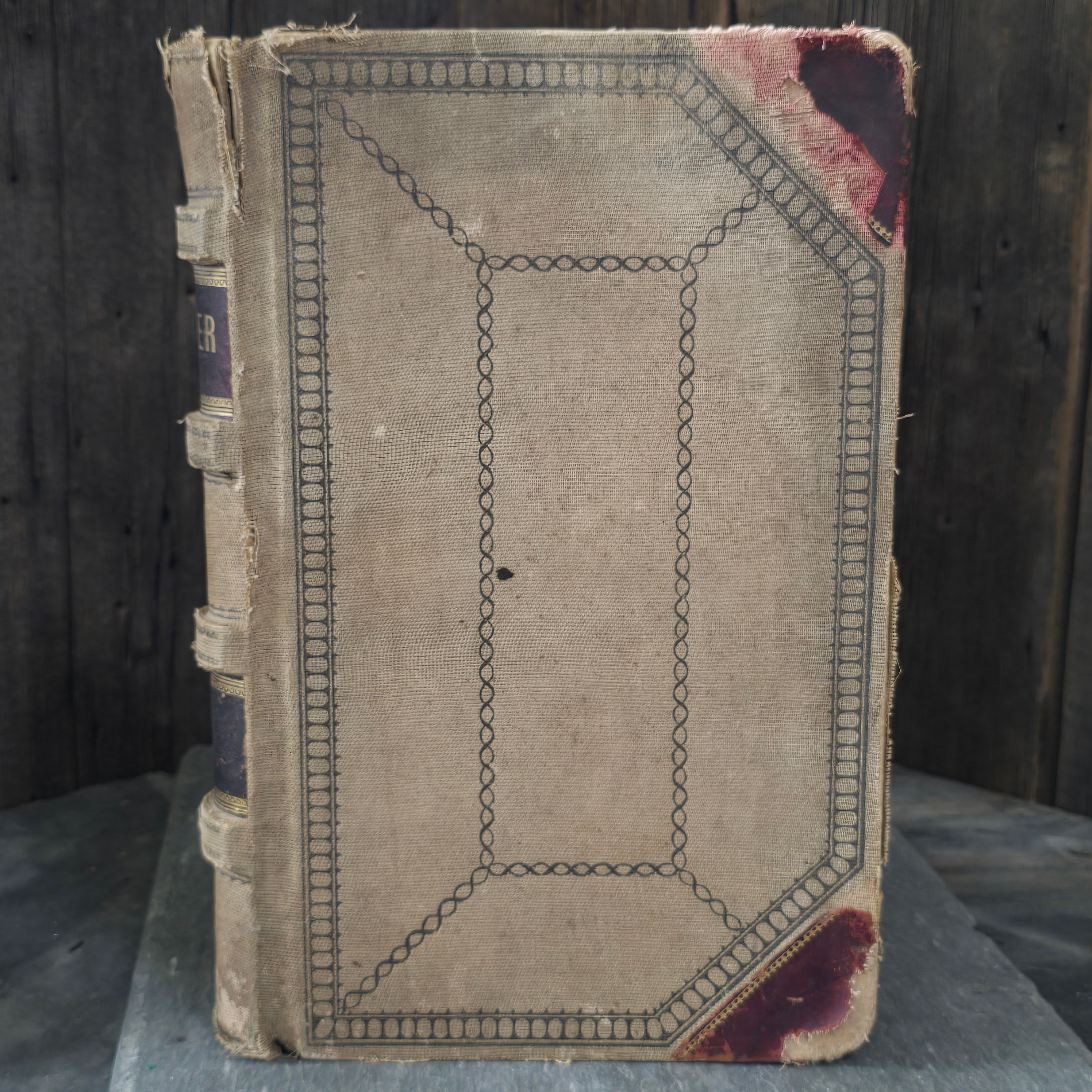 Antique Large Accounting Farming Ledger Angelica, New York Egg Farm Book 1909