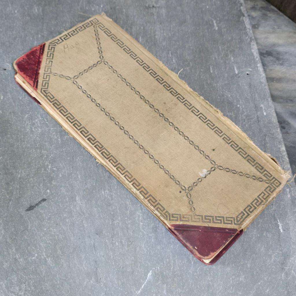 Early 1900's Westfield, NY Area Accounting Ledger Book w/ Interesting Writing