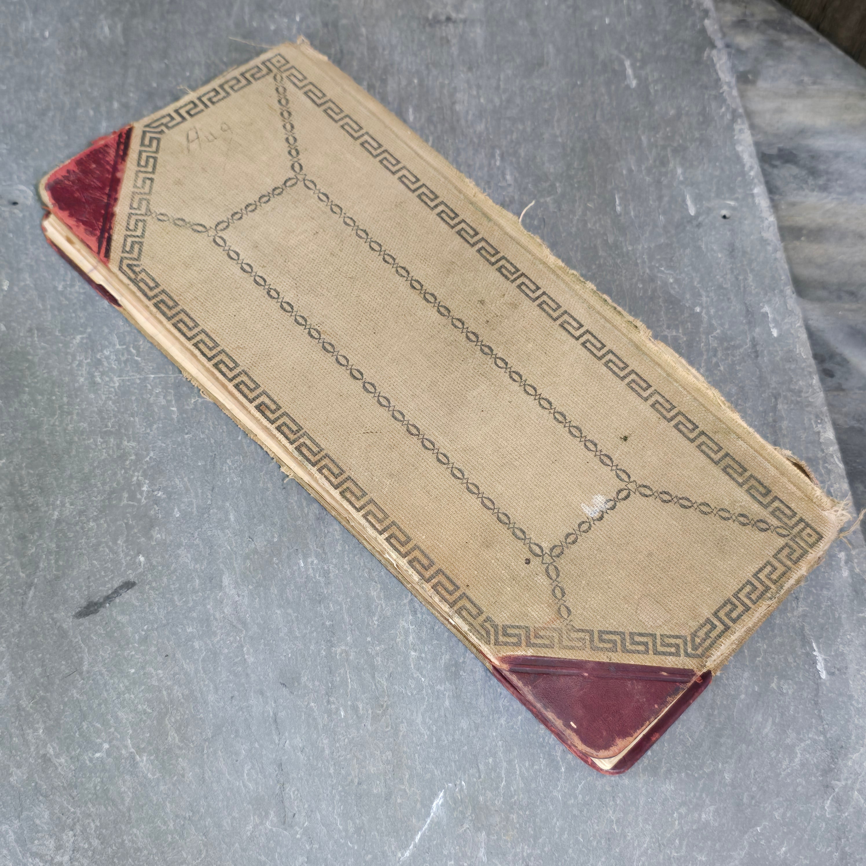 Early 1900's Westfield, NY Area Accounting Ledger Book w/ Interesting Writing