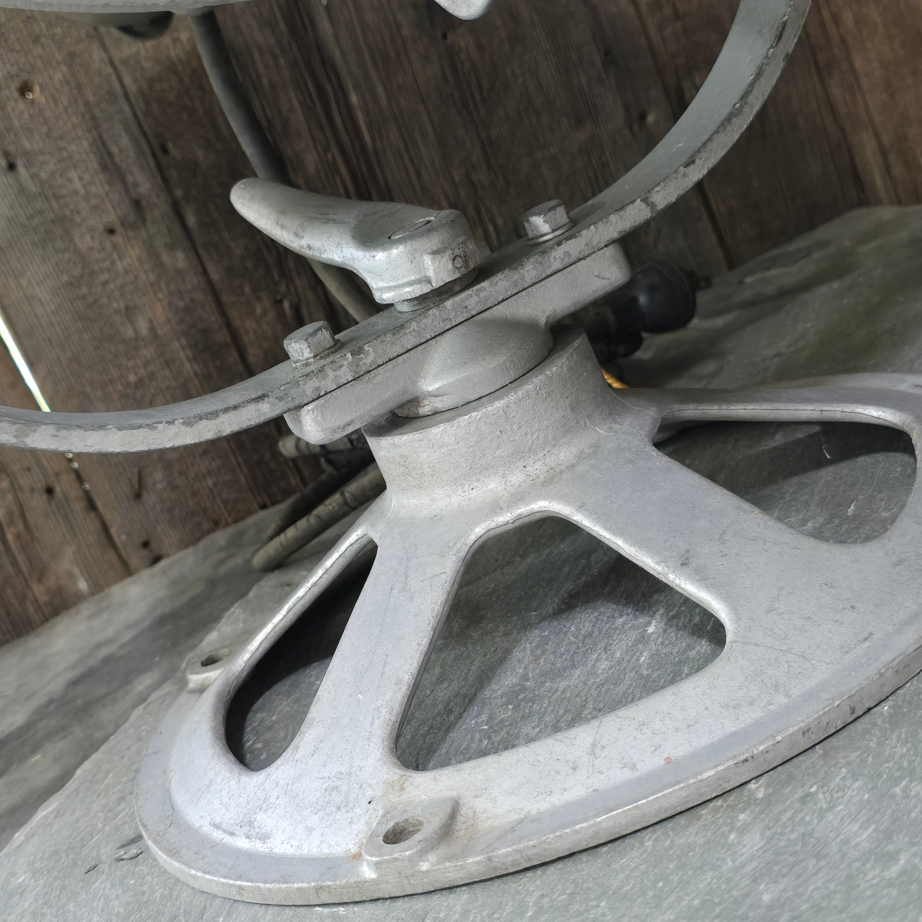 Crouse-Hinds ADR 12 Vintage Industrial Nautical Spotlight Navy Fire Rescue Lamp