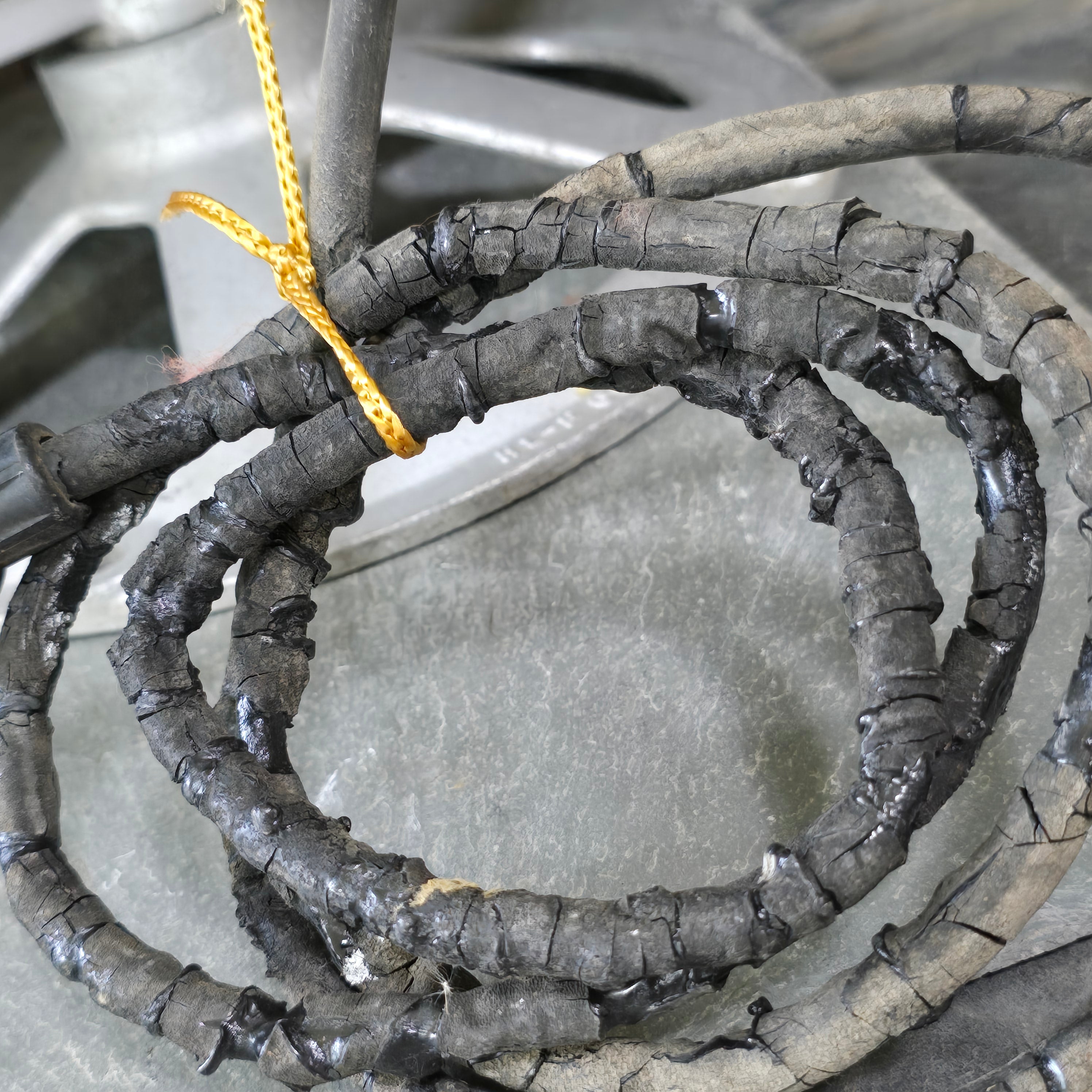 Crouse-Hinds ADR 12 Vintage Industrial Nautical Spotlight Navy Fire Rescue Lamp