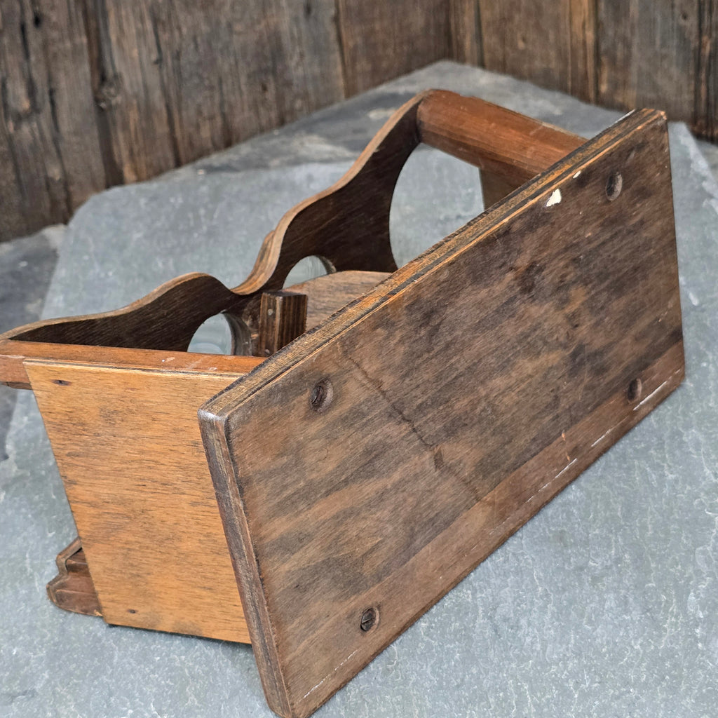 Antique Wooden Cheiroscope Medical Device Eye Doctor Lazy Eye Treatment Therapy