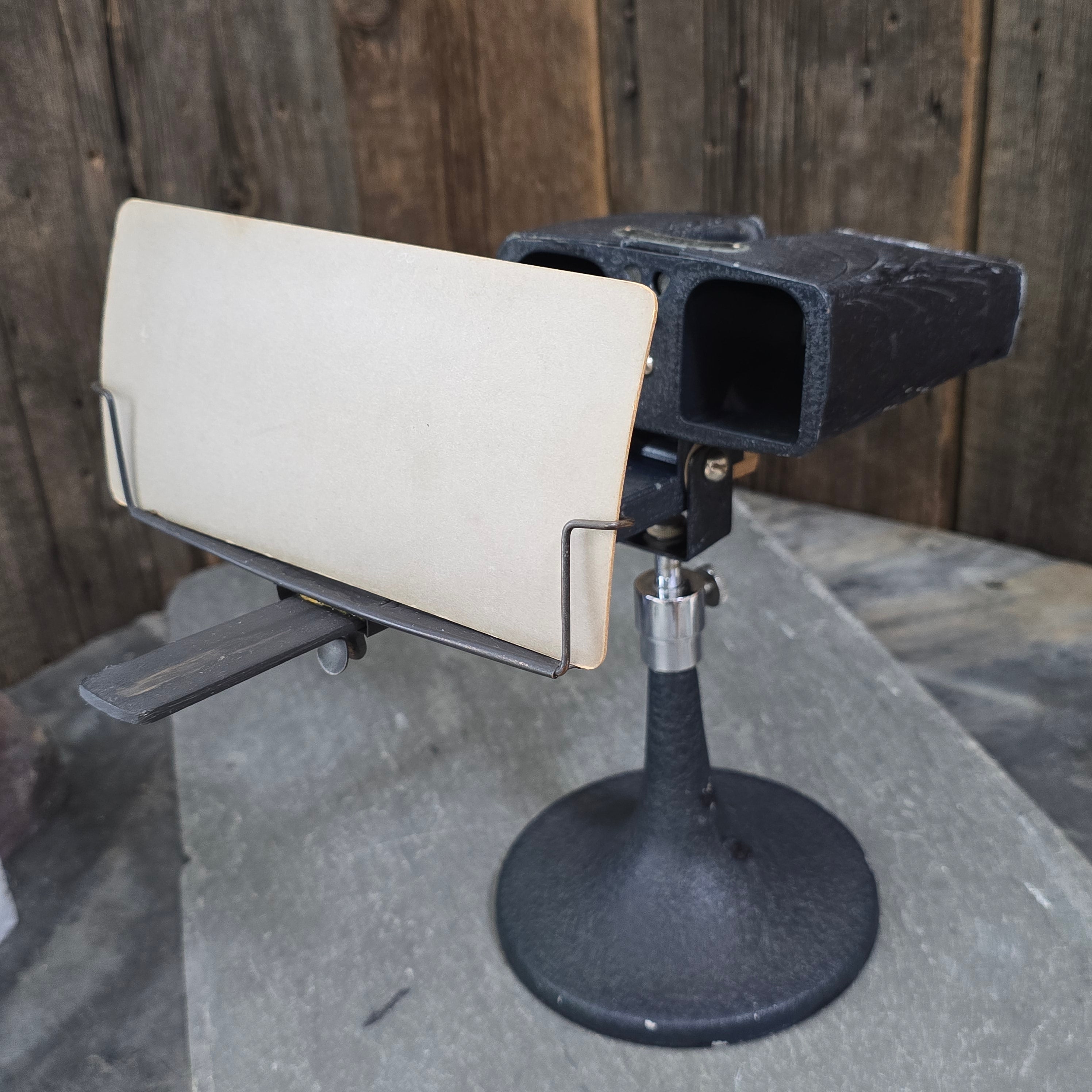 Antique 1920's Keystone Televiewer Stereoview Slide Photo Viewer Device Art Deco