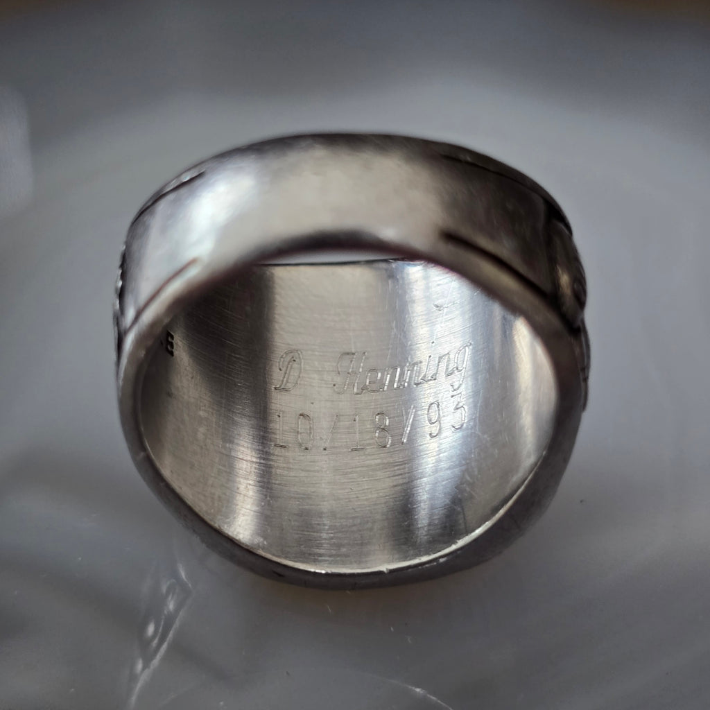 1993 Vintage American Bowling Congress 300 Game Award Keepsake Ring Size 7