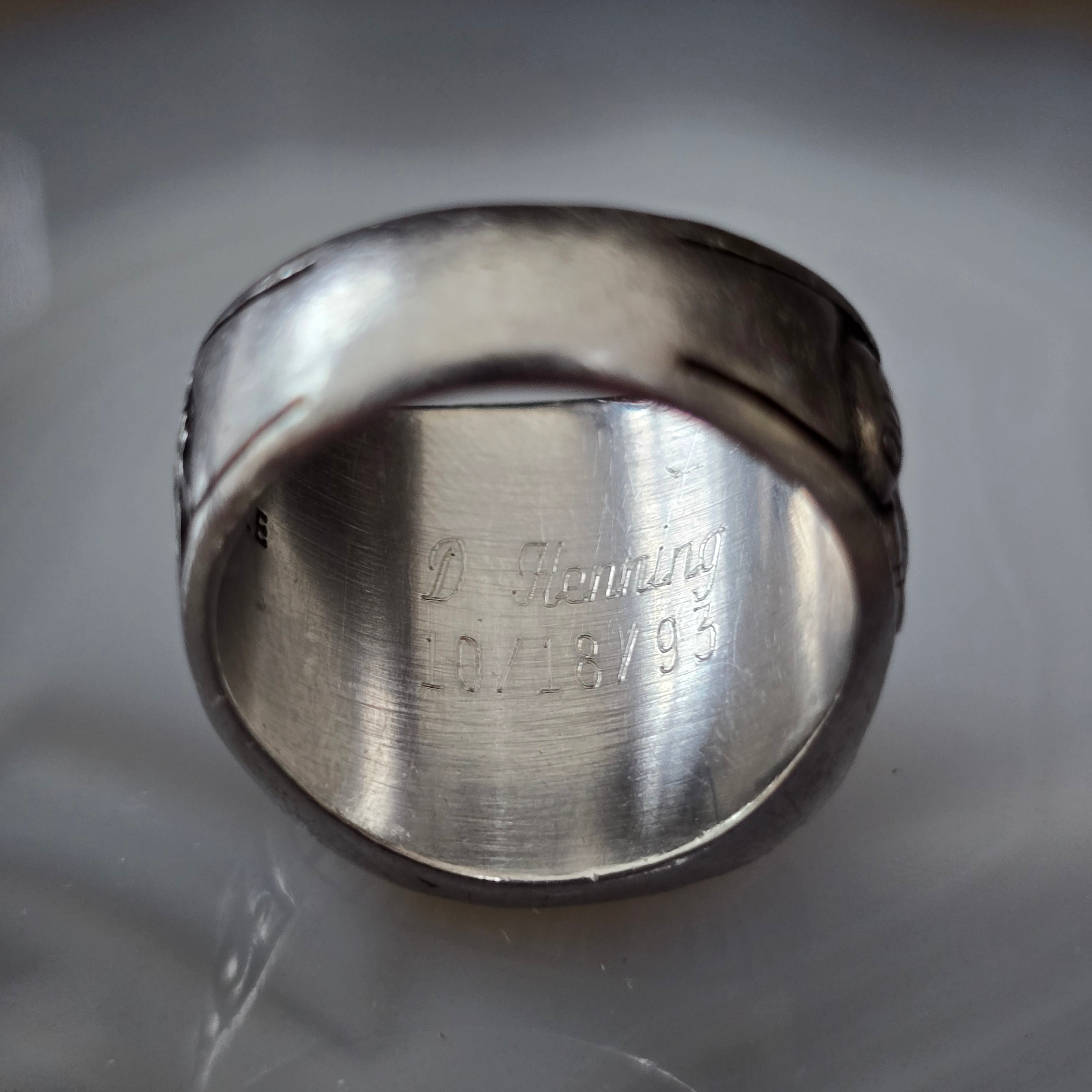 1993 Vintage American Bowling Congress 300 Game Award Keepsake Ring Size 7