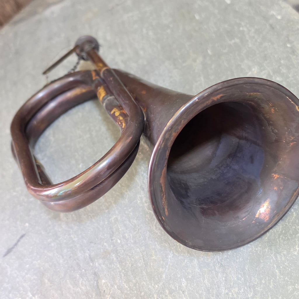 MGM Studio Movie Prop Troop A 7th Cavalry Regiment Military Bugle Field Trumpet
