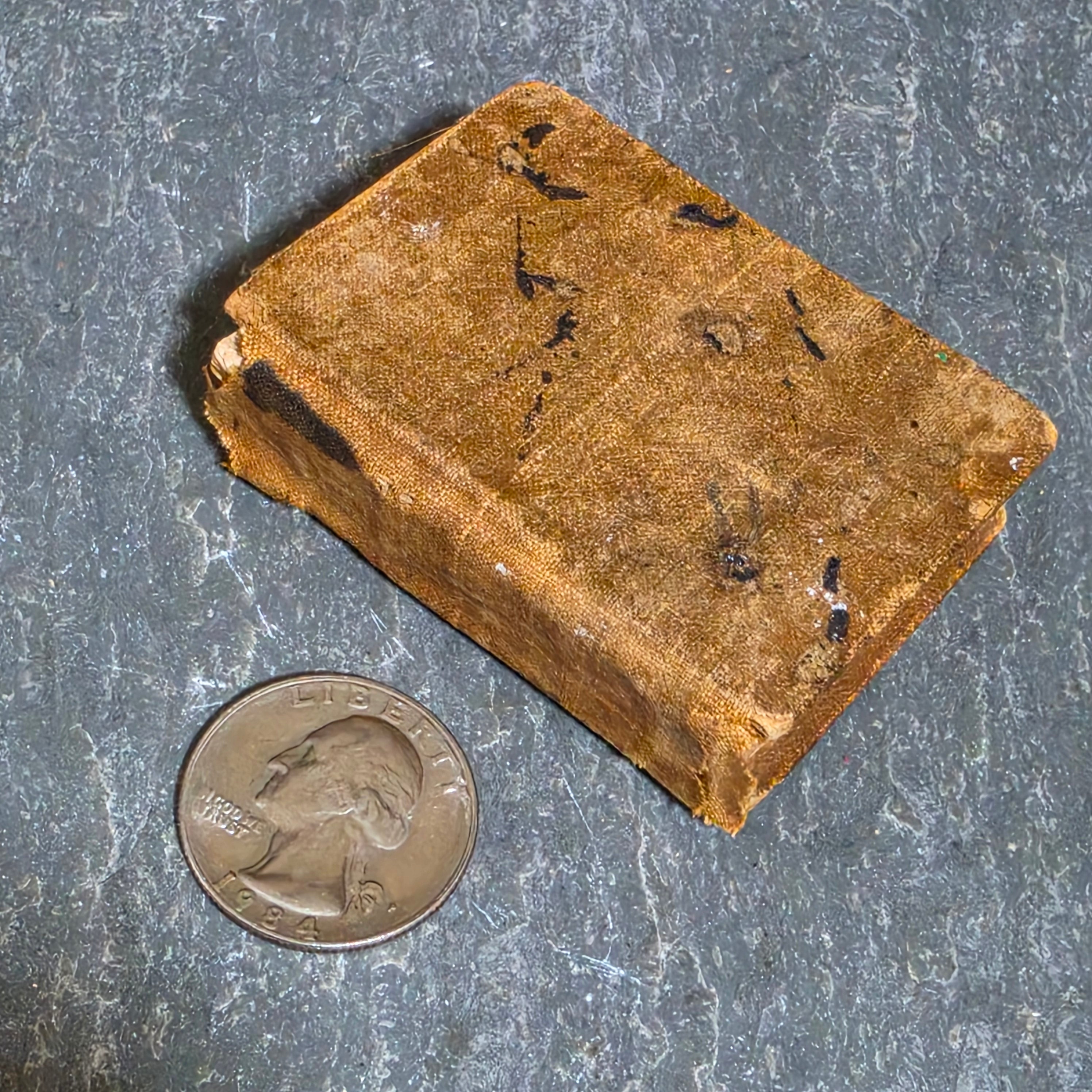 1835 The Bible in Miniature for Children Antique Tiny Religious Illustrated Book