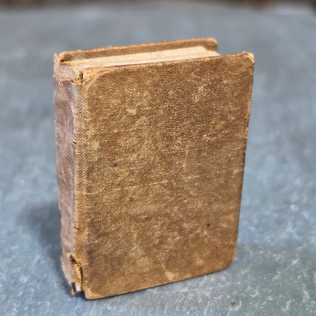 1835 The Bible in Miniature for Children Antique Tiny Religious Illustrated Book