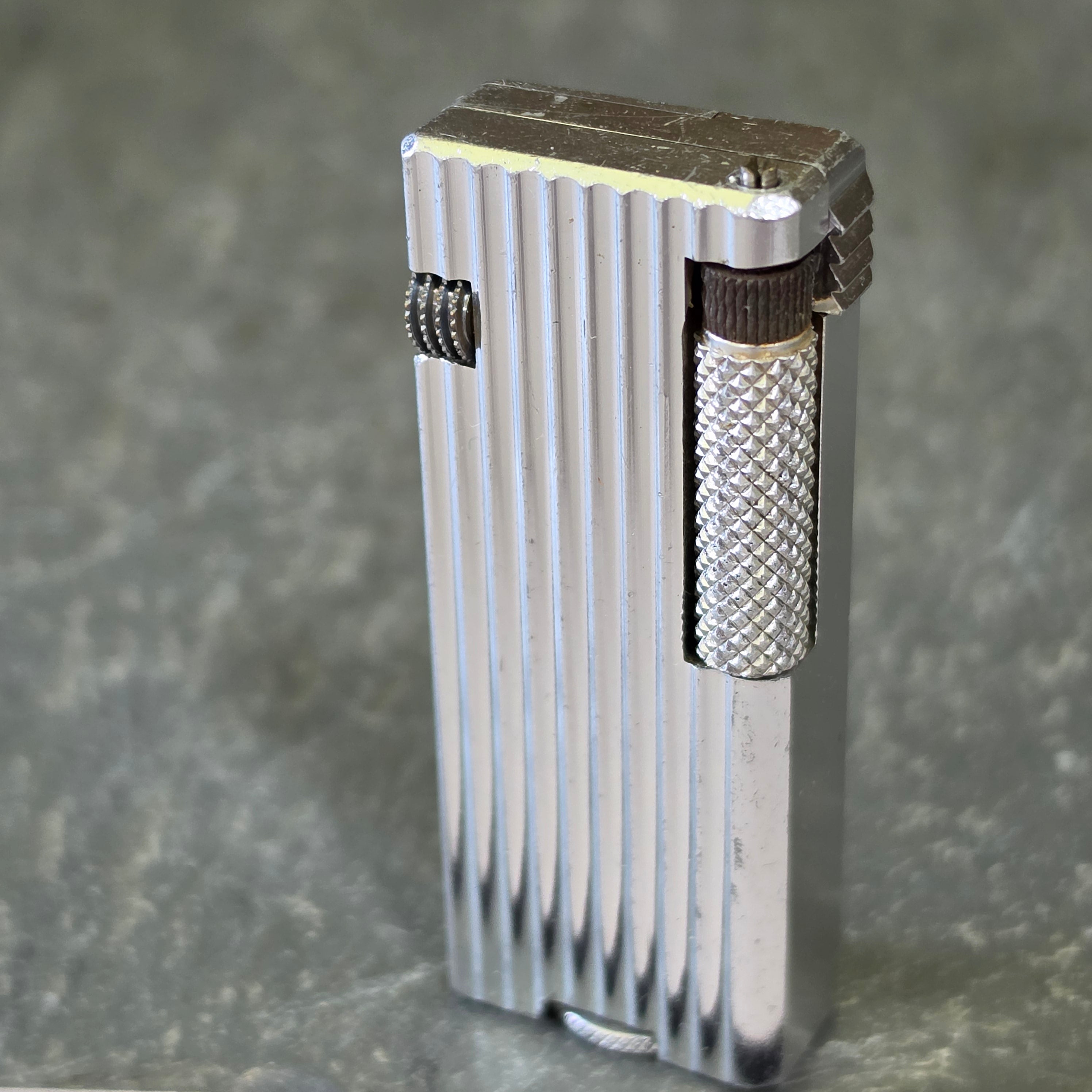 Stanvac Oil Co. Socony Pegasus Enameled Emblem Cygnus Vintage Cigarette Lighter