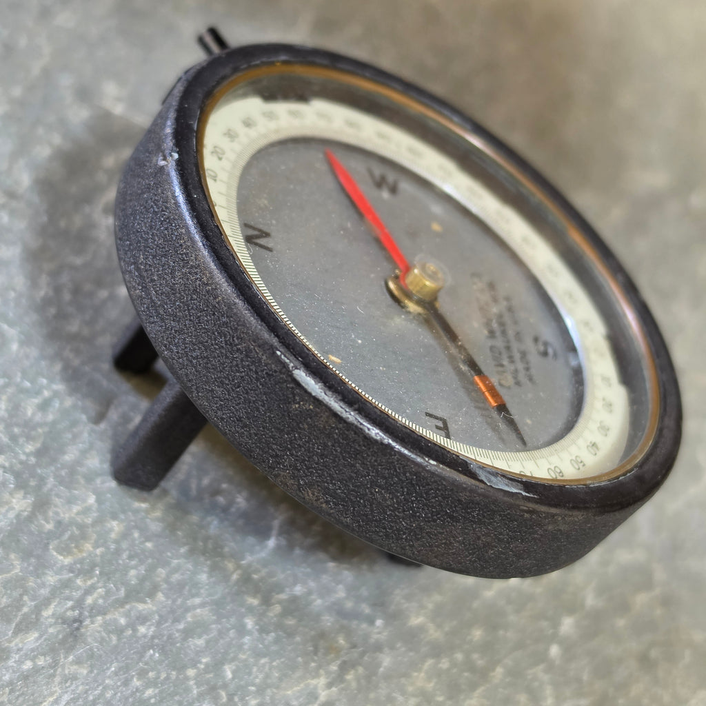 Vintage David White Co Milwaukee Surveyor Transit Compass Attachment Made in USA