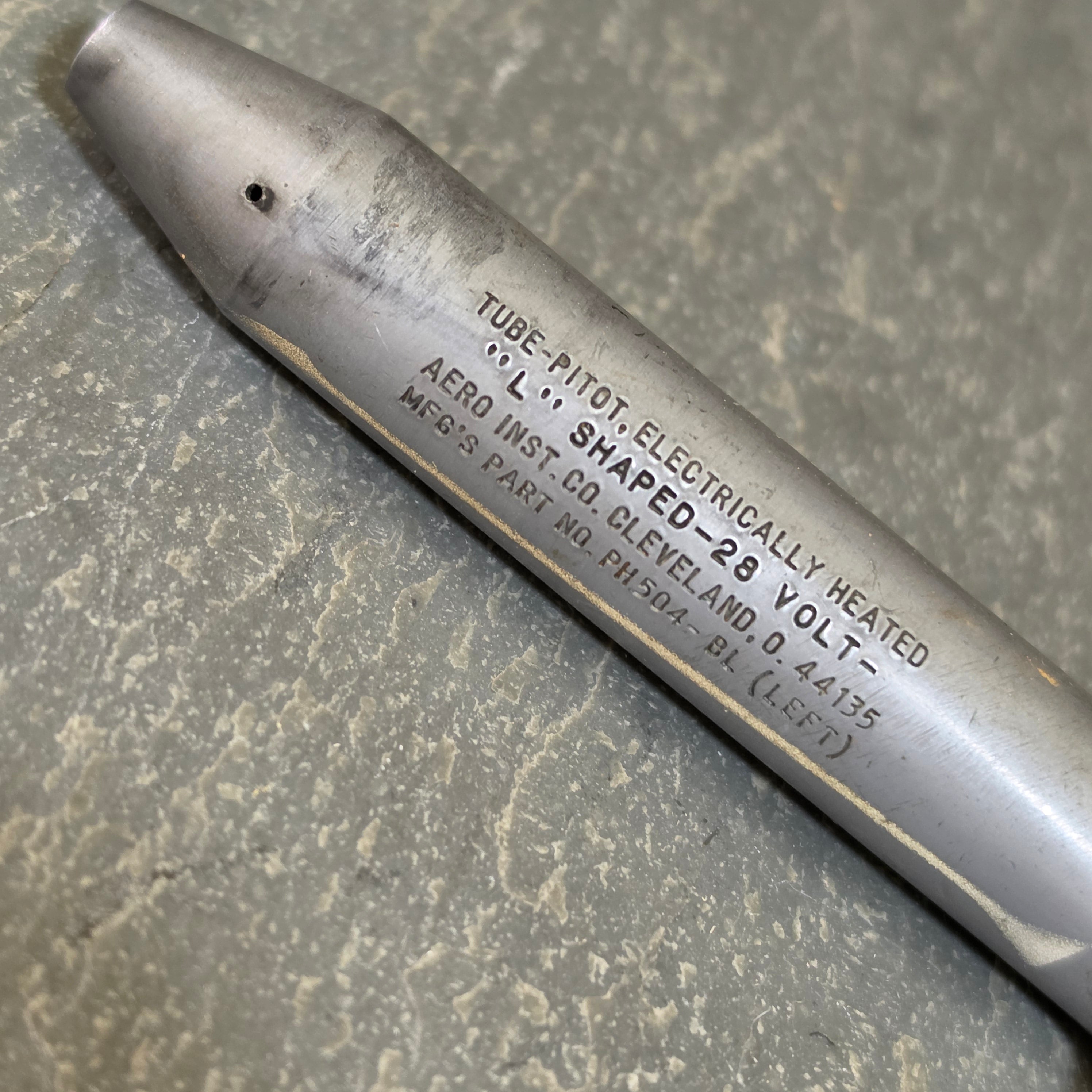 Vintage Aero Inst Co PH504-8L Aircraft Electrically Heated Pitot Tube Aviation