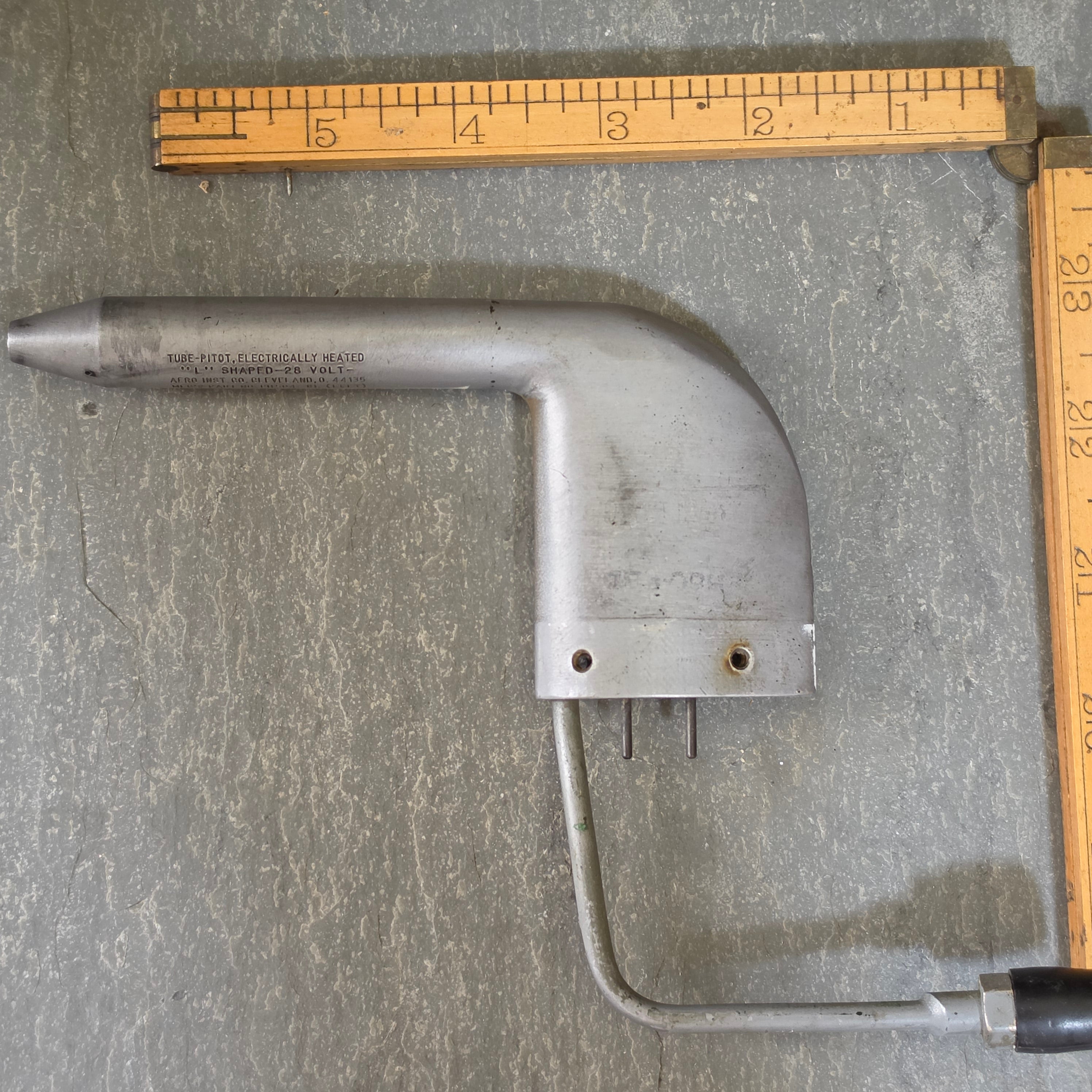 Vintage Aero Inst Co PH504-8L Aircraft Electrically Heated Pitot Tube Aviation