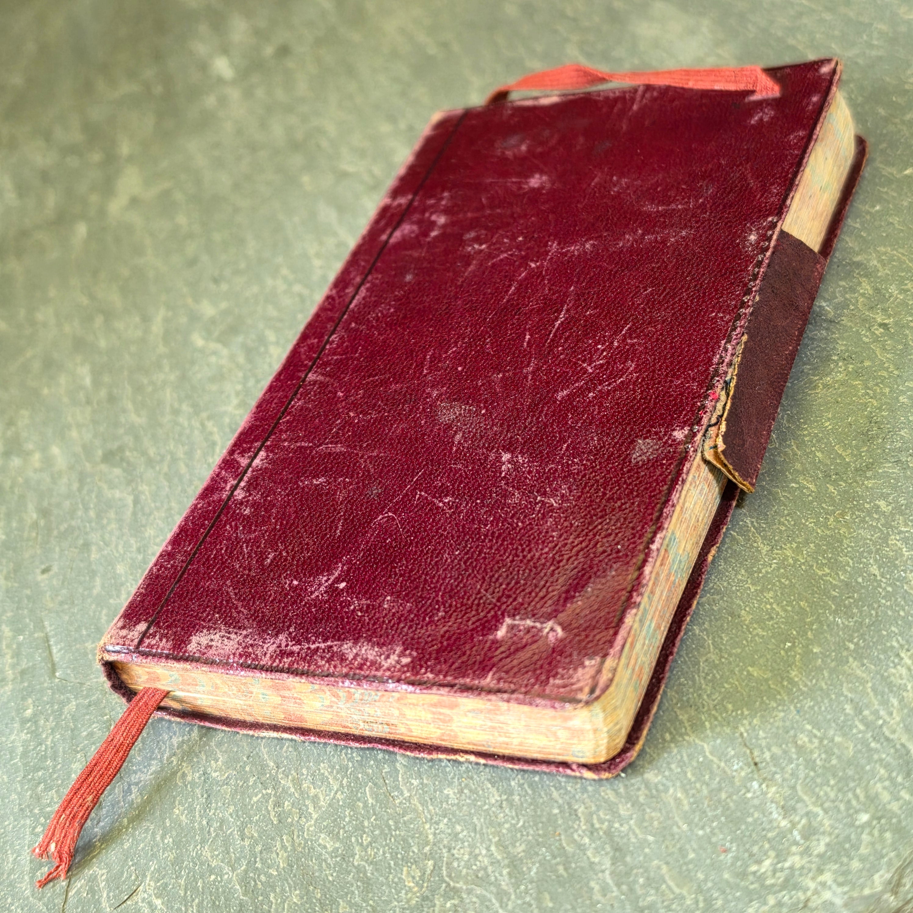 Antique 1922 France Italy Travel Diary Journal Paris Grand Tour Ephemera Book