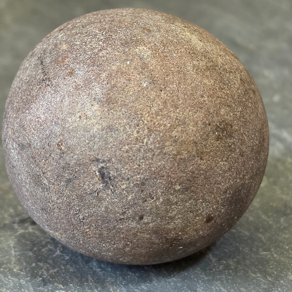 Ancient Native American Stone Game Ball Artifact Chunkey Relic New York Find