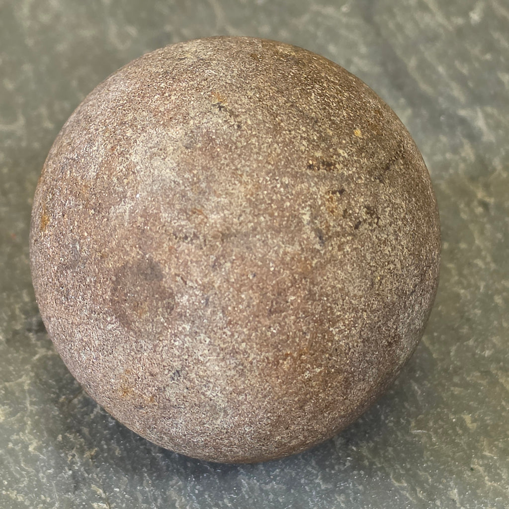 Ancient Native American Stone Game Ball Artifact Chunkey Relic New York Find
