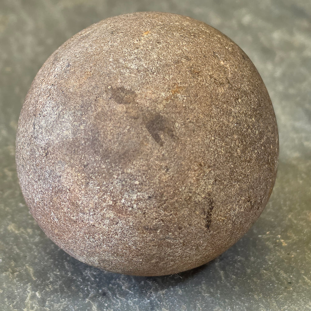 Ancient Native American Stone Game Ball Artifact Chunkey Relic New York Find