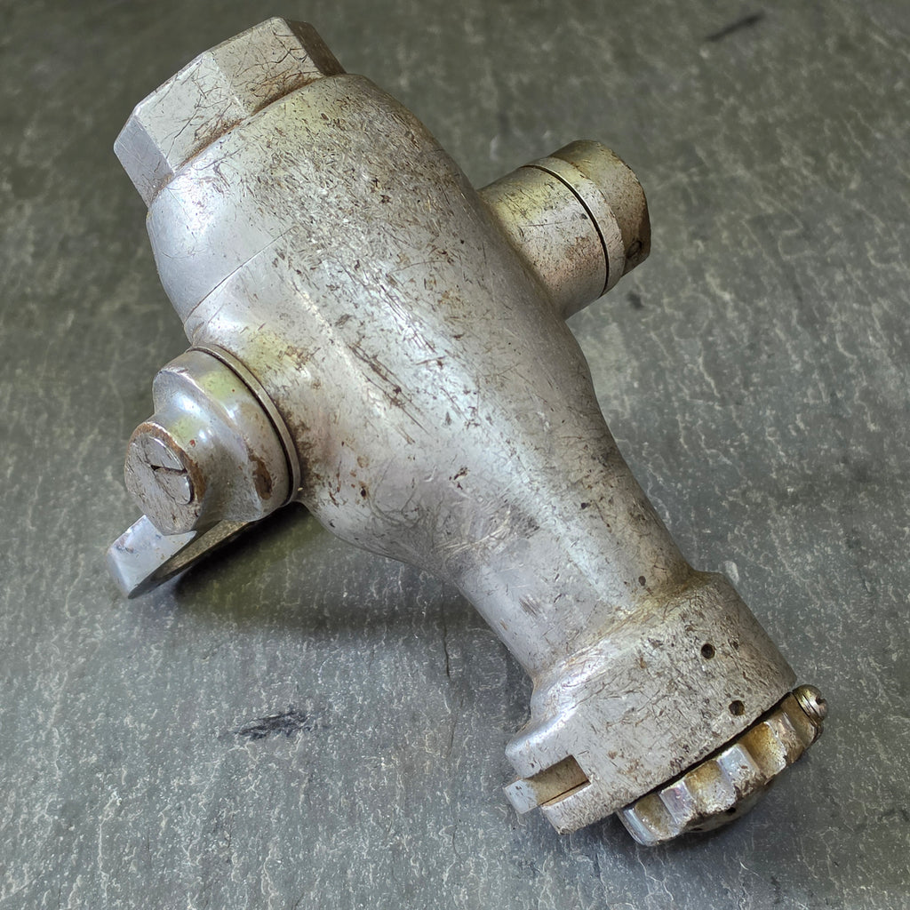 Vintage Rockwood Waterfog Fire Hose Nozzle 1 SG 60 USCG Brass Firefighting