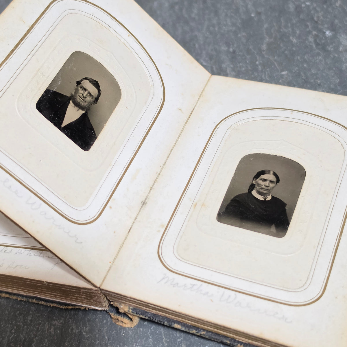 Civil War CDV Tintype Album 154th NY Hardtack Reg Charles Whitney Andersonville