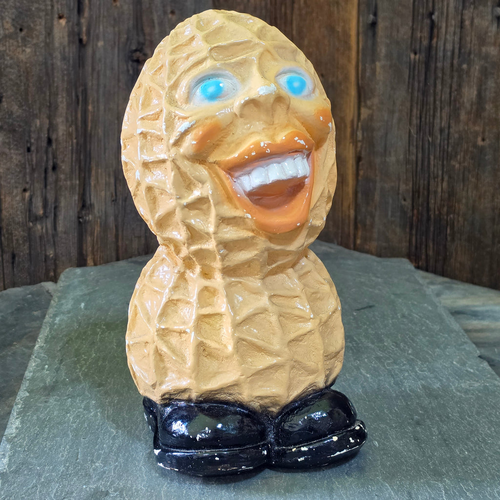 Vintage 1977 Jimmy Carter Peanut Chalkware Piggy Still Bank DKH Political POTUS