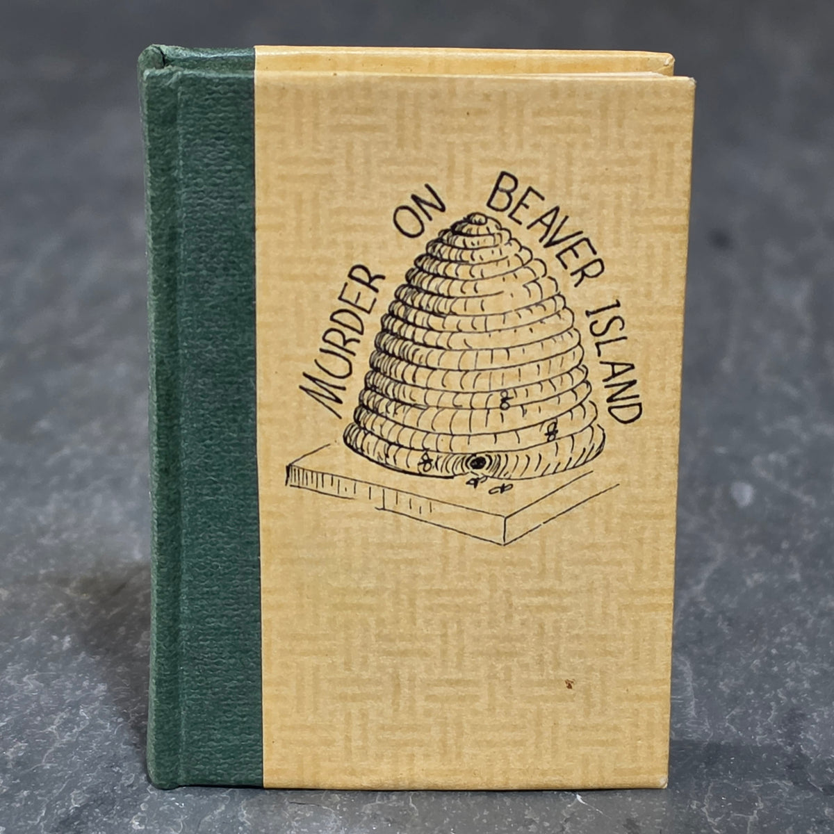 Murder On Beaver Island Miniature Book 1964 Phil Weygand Press Map King Strang