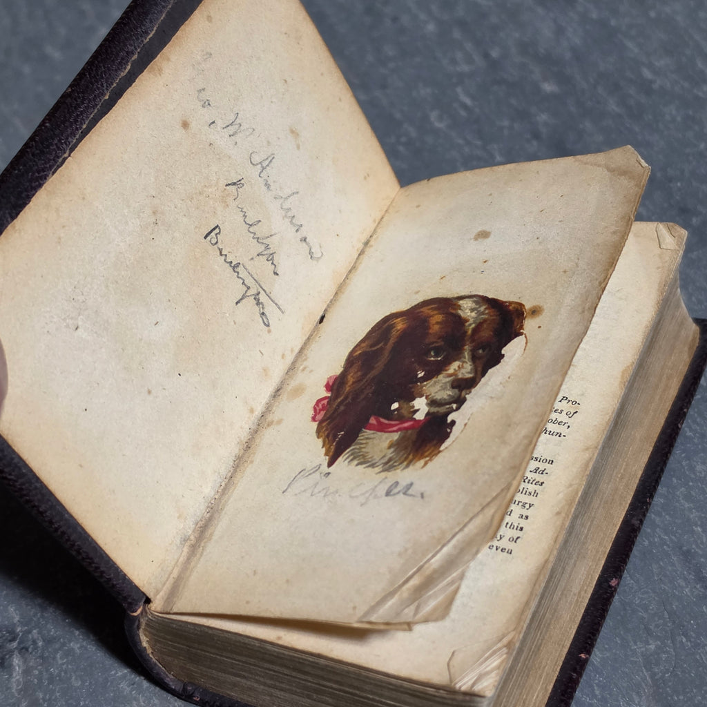 1865 Antique Book of Common Prayer Episcopal Leather Gilt William Rutter Philly